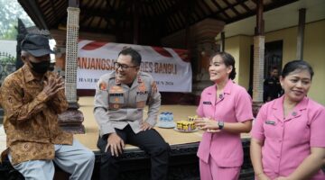 Mengabdi Sepanjang Masa, Polres Bangli Anjangsana ke Purnawirawan & Warakawuri Jelang HUT Bhayangkara ke-80