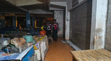 Antisipasi Gangguan Kamtibmas, Sat Samapta Polres Bangli Intensifkan Giat Patroli Pertokoan Malam hari