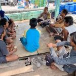 Sambangi ABK di Pelabuhan Muara Angke, Unit Binmas Polsek Kawasan Sunda Kelapa Sampaikan Pesan Kamtibmas