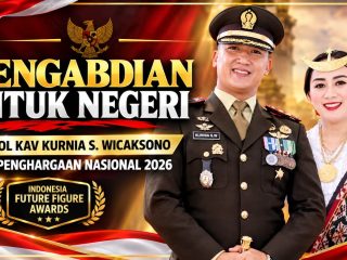Dedikasi untuk Masyarakat Rote Ndao, Letkol Kav Kurnia S. Wicaksono Raih Penghargaan Indonesia Future Figure Awards 2026