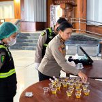 Tegas Berantas Narkoba dari Internal, Polres Jembrana Tes Urine PJU dan Personel, Hasil Seluruhnya Negatif
